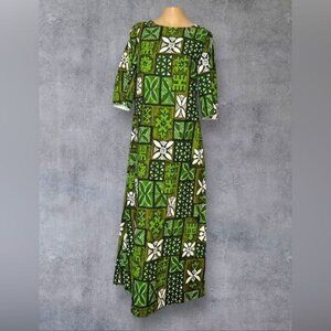 Hawaiian Maxi Dress